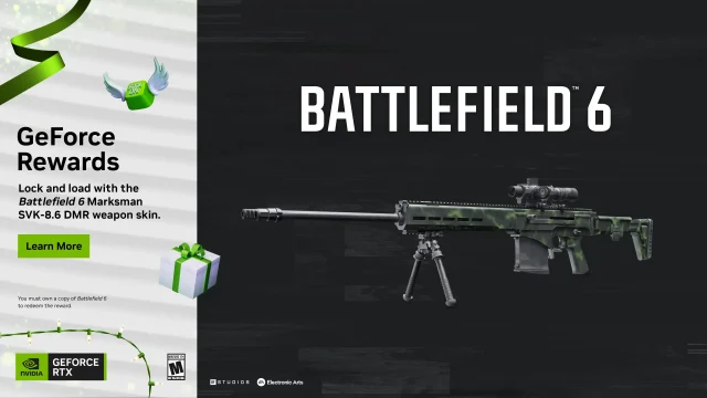 Battlefield 6 NVIDIA GeForce Reward